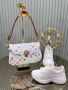 Louis Vuitton Комплект Дамски Маратонки + Чанта - Налични Различни Модели Код SK380, снимка 2
