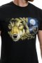 Нова мъжка тениска с дигитален печат Вълк - Follow the spirit, снимка 2