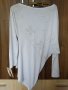 Дамска бяла блуза от финна материя, снимка 1 - Блузи с дълъг ръкав и пуловери - 40651819
