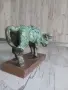 бронзова пластика на бик, снимка 3