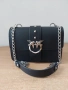 Черна чанта Пинко/SG17n, снимка 4