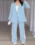 Модерен Комплект сако с панталон, снимка 3