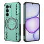 За Realme C100 5G / C83 5G Магнитен Butterfly Armor TPU PC Калъф с Охлаждащ Дизайн и Скрийн Протекто, снимка 2