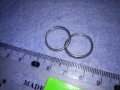 НЕЖНИ СРЕБЪРНИ КЛАСИЧЕСКИ РЕТРО АРТ ОБЕЧКИ СРЕБРО 925 Стара РЪЧНА БИЖУТЕРСКА ИЗРАБОТКА 32595, снимка 1