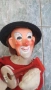 Стара механична играчка Клоун с ключ, снимка 6