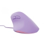 Natec Vertical Mouse Crake 2 Pro Жична оптична мишка- 12800DPI, RGB, 6 бутона, Лилава, снимка 3