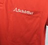 Schoffel Naxo Men`s Red Vintage Short Sleeve Collared Outdoor Polo Shirt Size L, снимка 3