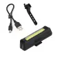 USB COB фар за велосипед с 6 режима, снимка 1