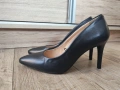Елегантни дамски обувки от естествена кожа 38 номер, снимка 1