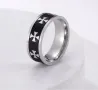 Малтийски Кръст Розенкройцерски Пръстен Rose Cross Rosicrucian Rosenkreuz Deutsches Crested Rings SS, снимка 7