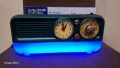 Ретро радио NNS NS-7210BT – Bluetooth, AM/FM/SW, USB/TF, RGB LED, часовник, снимка 8