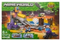 Конструктор 3в1 за изграждане Minecraft World 454 части с LED светлини, снимка 2