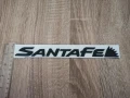 черен надпис Hyundai Santa fe, снимка 5