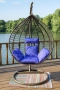 Градинска висяща люлка тип гнездо,яйце–Промоция!, снимка 4