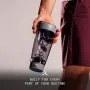 Електрическа бутилка-шейкър PROMIXX Pro (20 oz / ~600 мл), презареждаема чрез USB-C, графитено сива, снимка 3