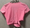 Дамски розов топ с подплънки - S/M, снимка 3