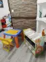 ПРОМО ! Детска етажерка (органайзер за играчки)+Масичка с столче, снимка 1