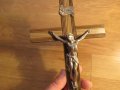 Стар кръст разпятие Христово, Исус Христос 32 х 15 см , снимка 3