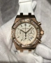 Audemars Piguet Royal Oak Offshore 37mm Rose Gold White Diamond Дамски Различни Цветове, снимка 1