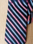  мъжка копринена вратовръзка на райета марка IZOD, снимка 1