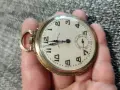 Мъжки позлатен джобен часовник Chronometre, снимка 1