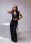 Стилен черен дамски комплект , снимка 3