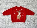 Коледен пуловер за бебе