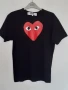 Дамска тениска PLAY Comme des garcons , снимка 1