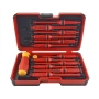 Комплект отвертки Felo E-Smart, 063 913 06 - 1000 V, 14 броя , снимка 3