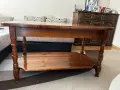 Дървена холна маса, снимка 1