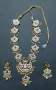 Индийски традиционни бижута колие и обеци- 1-Р, снимка 4