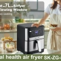 Air Fryer - ЕЪРФРАЙЪР 7 литра Sokany, снимка 3
