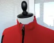 ODLO мъжка спортна блуза XXL – Поло яка, 1/2 цип, червено и черно, снимка 4