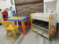 ПРОМО ! Детска етажерка (органайзер за играчки)+Масичка с столче, снимка 3