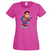 Дамска тениска DC Superman Star Wars Игра,Изненада,Подарък,Геймър,, снимка 8 - Тениски - 36788599