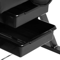 Козметичен стол Basic KL202 в черен цвят, снимка 11 - Кушетки - 42178299