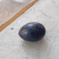 Старо красиво яйце Клоазоне, снимка 5 - Антикварни и старинни предмети - 34348405