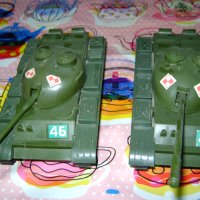 Соц стари играчки  танкове СССР, снимка 3 - Антикварни и старинни предмети - 44227884