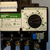 термично реле Sprecher+Schuh CT 3-12 overload relay, снимка 6 - Резервни части за машини - 39383160