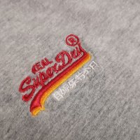 Superdry мъжка маркова тениска, М , сива, снимка 8 - Тениски - 36887460