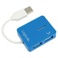 Пасивен USB 2.0 Хъб 4 Порта LogiLink, SS300752, снимка 1 - Други - 39021297