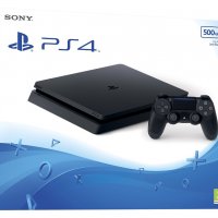 Sony PlayStation 4Slim Нов/PS4/Диск-500GB/2Игри Подарък/2.гГаранция/Но , снимка 1 - PlayStation конзоли - 32055563