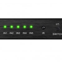 1X5 SPDIF TOSLINK Split Switcher Дистанционно Цифрово Оптично Аудио 1Изход 5Входа LPCM2 DTS DolbyAC3, снимка 8 - Ресийвъри, усилватели, смесителни пултове - 30893672