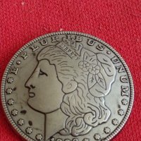 Много красиво голямо копче имитация на монета за колекция декорация битов кът 28404, снимка 2 - Нумизматика и бонистика - 37469257