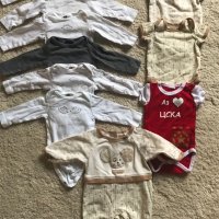 Бебешки дрехи боди ромпър HM NP Baby 0-1 месеца, снимка 1 - Бодита за бебе - 33883916
