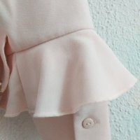 Блуза в пастелнорозово с дълъг ръкав, снимка 5 - Туники - 37749560