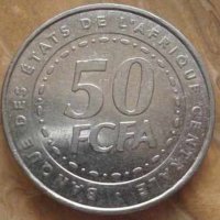  Централни Африкански Щати - 50 франка - 2006 г. 14-8, снимка 1 - Нумизматика и бонистика - 29141079