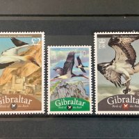 1541. Гибралтар 2009 ~ “ Фауна. Птици от скалите. ” , **, MNH , снимка 1 - Филателия - 40578267
