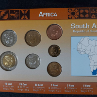 Южна Африка 2009-2010 - Комплектен сет от 7 монети, снимка 2 - Нумизматика и бонистика - 44516898