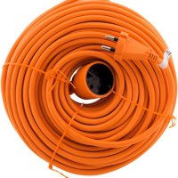 45 мт Удължител разклонител кабел за ток с щепсел и контакт тип шуко 45 метра, снимка 6 - Други инструменти - 44398089